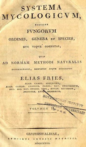 Elias Magnus Fries (1794 1878)