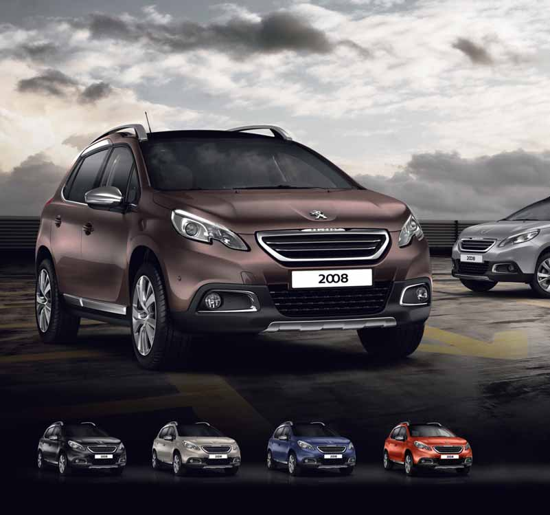 FARBY A DISKY Peugeot 2008 ponúka na výber