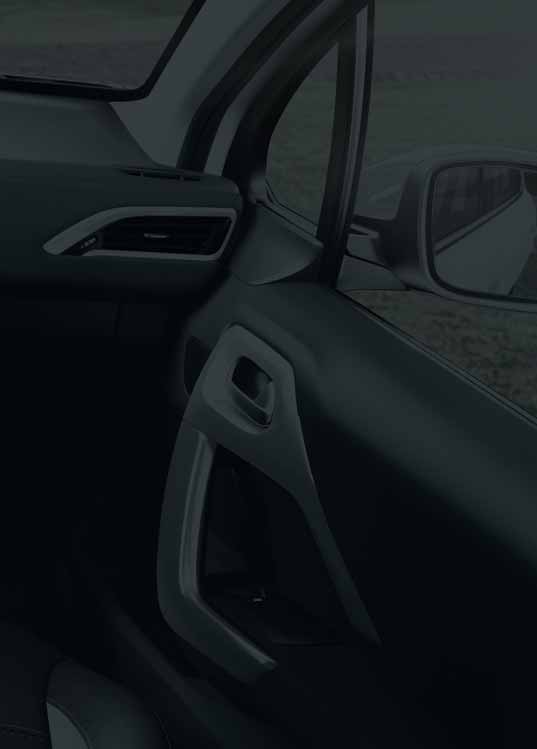 Slúži na intuitívny prístup k rôznym funkciám: rádio, súprava hands-free Bluetooth, prehrávanie hudobných súborov pomocou pripojenia USB alebo rádiových streamov, palubný počítač, navigácia (1).