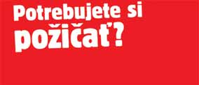 PN 11 02 STRANA - 04 SLUŽBY RÔZNE DRUHY ÚVEROV AJ BEZ POTVRDENÍ, BEZ RUČITEĽA, AJ KEĎ MÁTE PROBLÉMY! Aj pre živnostníkov a dôchodcov.