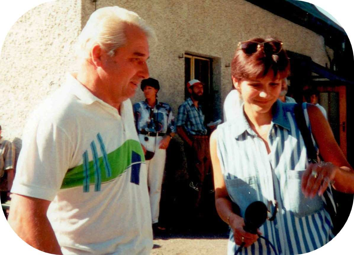 I po skončení aktivní kariéry již v roli trenéra byl JIŘÍ RAŠKA často v zájmu médií a poskytoval rozhovory Jiřího RAŠKU potěšilo, když se na skokanskou dráhu