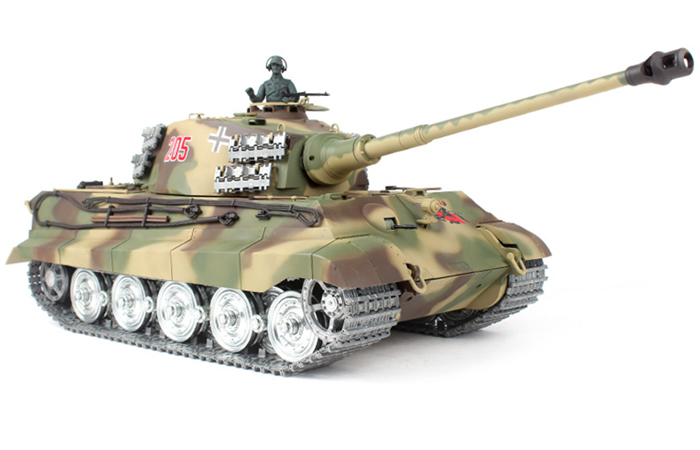 Uživatelská příručka Tank King Tiger v měřítku 1:16 Technická specifikace: Měřítko: 1:16 Délka vč.