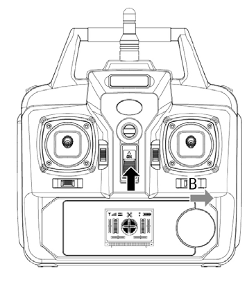 Video záznam provedete při běžném operačním režimu rc-modelu, zmáčkněte Photo-Taking Video recording Tlačítko pro pořízení fotografií a záznam videa směrem dolů a poté dálkové ovládání reaguje