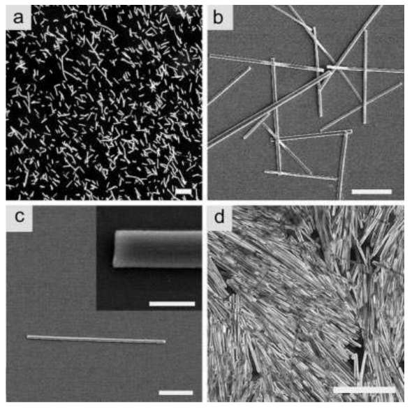 Shear spinning Střihové smykové zvlákňování výroba částic tvaru drátků rod-like polymer particles Epoxidová pryskyřice měřítka: a) 100