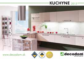 vytvárajú pohodlie Vašej obývačky, kde je príjemné stráviť večer s priateľmi. NÁJDETE NA NAšEJ STRáNKE WWW.DECODOM.