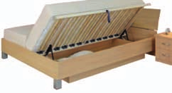 jaseň coimbra/biela š/v/h: 251/221/62 cm Posteľ 180 Nočný stolík š/v/h: 46/43/36,4 cm š/v/h: 87/7/44 cm