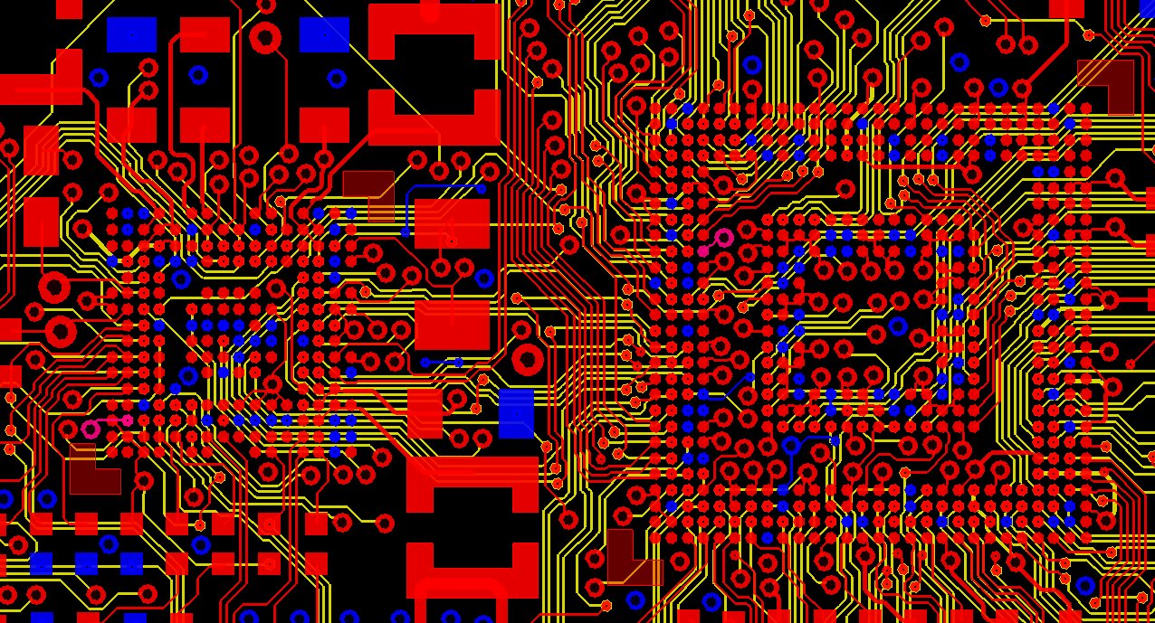 High Density Interconnect (HDI) Příklad HDI