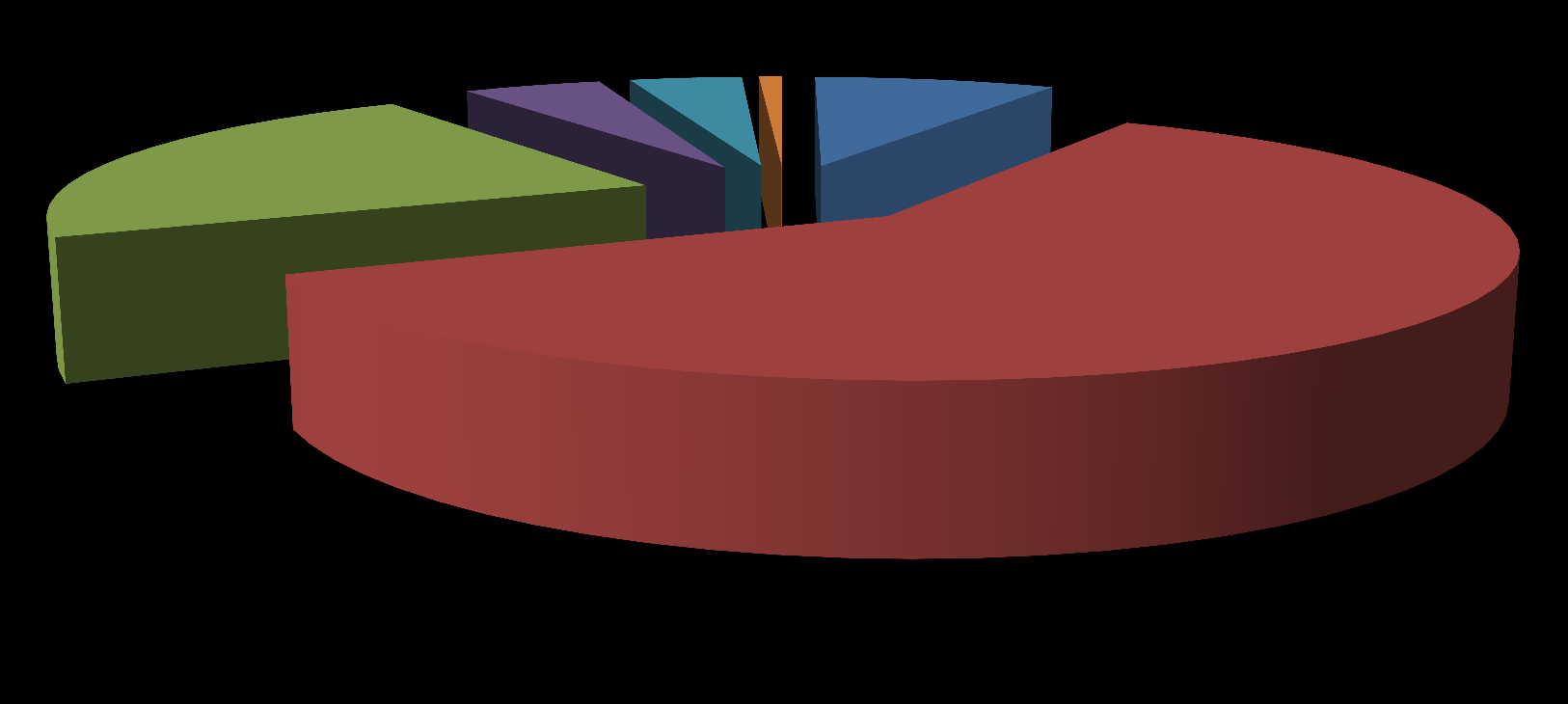 Celková pracovní spokojenost 16; 1% 94; 5% 77; 4% 165; 8% 446; 22% 1194; 60% 1.