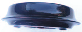 Snímatelný kryt náboje kola levý - výška 42 mm (prům179mm) chromovaný s znakem ŠKODA Verchromte