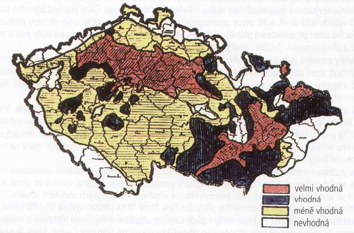 2.1.3 Rajonizace Ječmen jarní se dá pěstovat ve všech výrobních oblastech ČR.