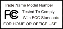Regulatory Information RETURN TO TOP OF THE PAGE FCC Declaration of Conformity Declaration of Conformity for Products Marked with FCC Logo, United States Only This device complies with Part 15 of the