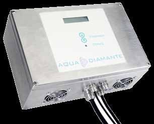 PRO AQUA diamantové elektródy AQUA DIAMANTE filtračná cela je vybavená vysoko kvalitnými PRO AQUA diamantovými elektródami.