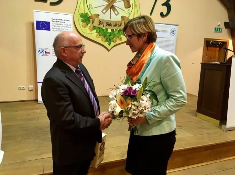 Letošní slavnostní akt udělování ceny proběhl v sobotu 12. listopadu v Chodové Plané, v restauraci pivovaru a zúčastnilo se ho více jak 90 osob z příhraničního regionu.