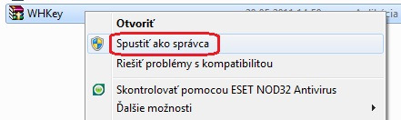 Inštalácia hardvérového kľúča Hardvérový kľúč (ďalej HW kľúč) je určený pre firmy, ktoré majú zakúpenú licenciu Profesionál účtovná firma. POZOR!