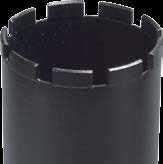 Vrtací korunky se závitem 1 1/4 UNC Beton Vrtací korunka 1 1/4 UNC DK 654 B 11 mm vysoké střešní segmenty SUPRA Svařeno laserem Beton univerzální Segmentace Standardní Agresivita Životnost EEEEEED