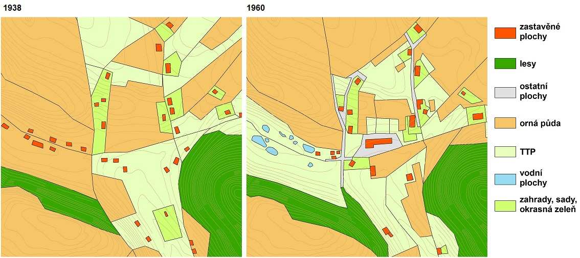 V roce 1949 byly založeny první JZD v Libči, Nových Dvorech, Babí, Bojišti a Horním Starém Městě. Koncem 50. let už JZD na Trutnovsku obhospodařovala 85% zemědělských půd (Just 1959).