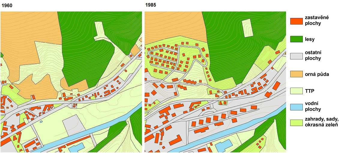 V 70. a 80. letech v Trutnově vyrostla celá řada panelových sídlišť a čtvrtí.