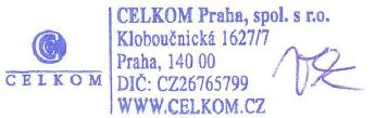 Prohlášení o shodě zařízení podle zákona č.22/97 Sb. ve znění pozdějších předpisů a nařízení vlády č. 426/2000 Sb.