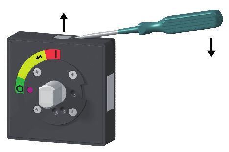 Prodlužovací hřídel se dodává ve dvou variantách, standardní (délka 6 mm - lze zkrátit) a teleskopická (nastavitelná délka 4 4 mm). Zvýšení bezpečnosti obsluhy el.