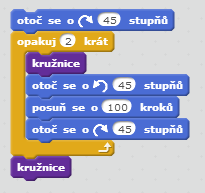 Pro zdatnější programátory můžeme zadat varianty s různými barvami pera.