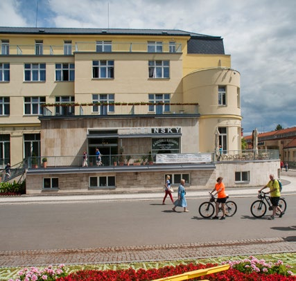 LÁZEŇSKÉ HOTELY Hotel Libenský**** Hotel Libenský je hlavním lázeňským domem.