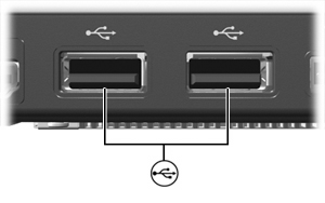 1 Použití zařízení USB Univerzální sériová sběrnice (USB) je hardwarové rozhraní, které slouží k připojení doplňkových externích zařízení USB, jako je klávesnice, myš, jednotka, tiskárna, skener nebo
