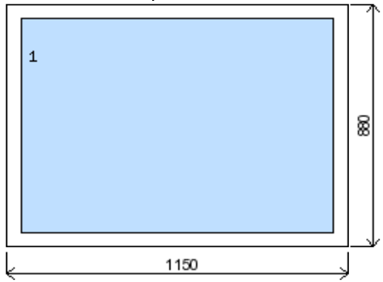 880 1150 Vypsáno panem 0752 Bílá/Antracit 1 M.