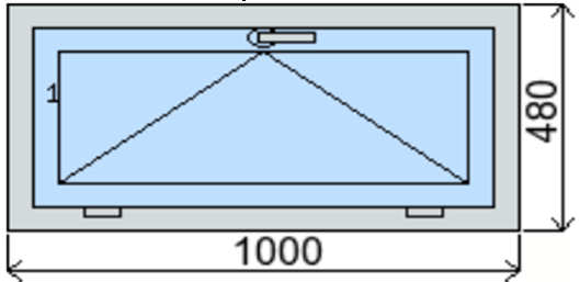 0, 3500 Kč/ks 0664 antracit / 6-ti komorový