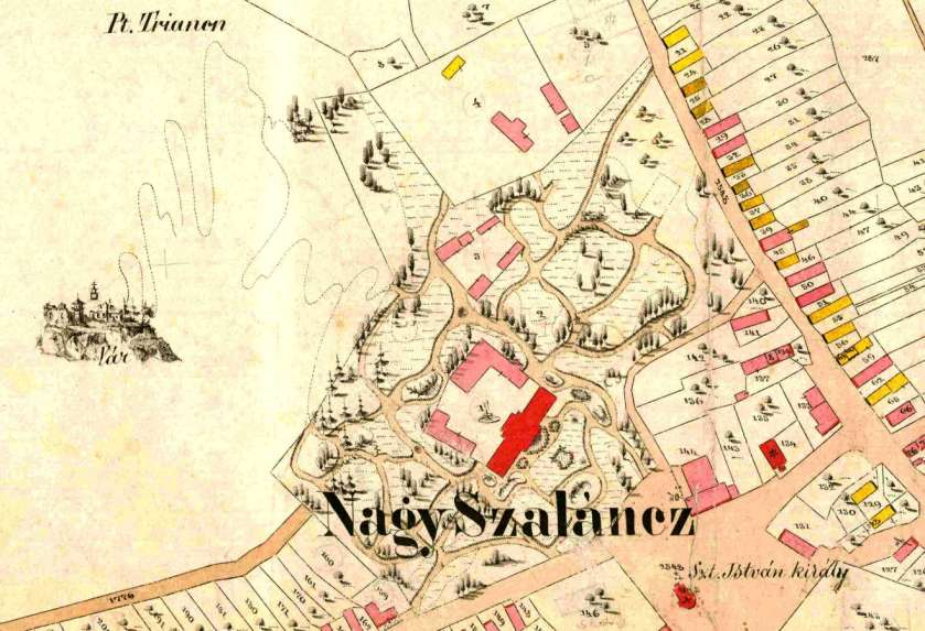 KATASTRÁLNE MAPY 1817 patent FRANTIŠKA I.