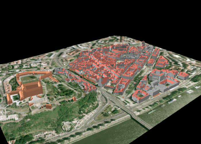 Vizualizácia 3D miest a objektov Geodézia a