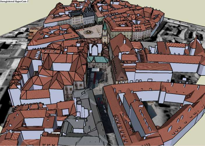 Vizualizácia 3D miest a objektov Geodézia a kartografia