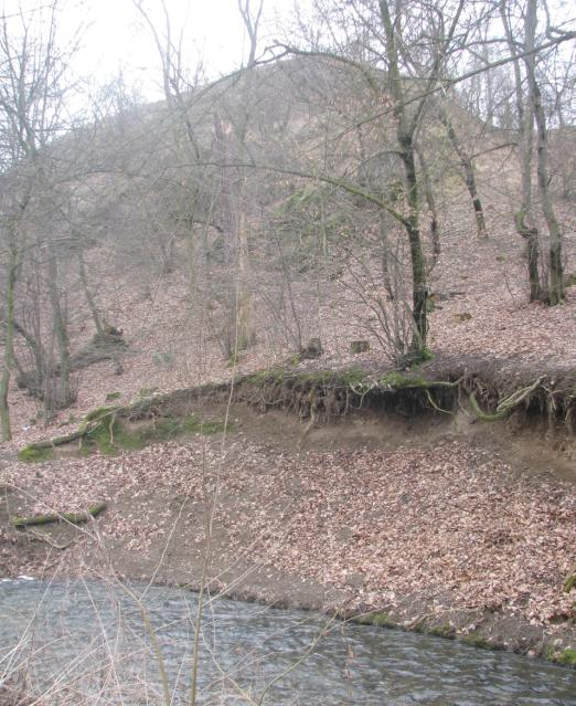 úsek a zvláště v úseku od severního úpatí Andělky po silniční mostek objevíme dodnes nejedno malebné zákoustí.
