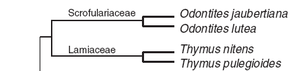 c) Rozdíly znaků mezi endemickými (vzácnými) a hojnými druhy (Lavergne et al.