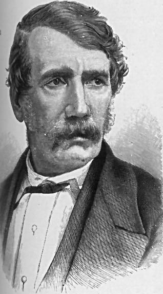 David Livingstone 1813 1873; skotský lékař, misionář a cestovatel. V letech 1853 56 prošel z Kapska do Angoly a odtud do Mosambiku.