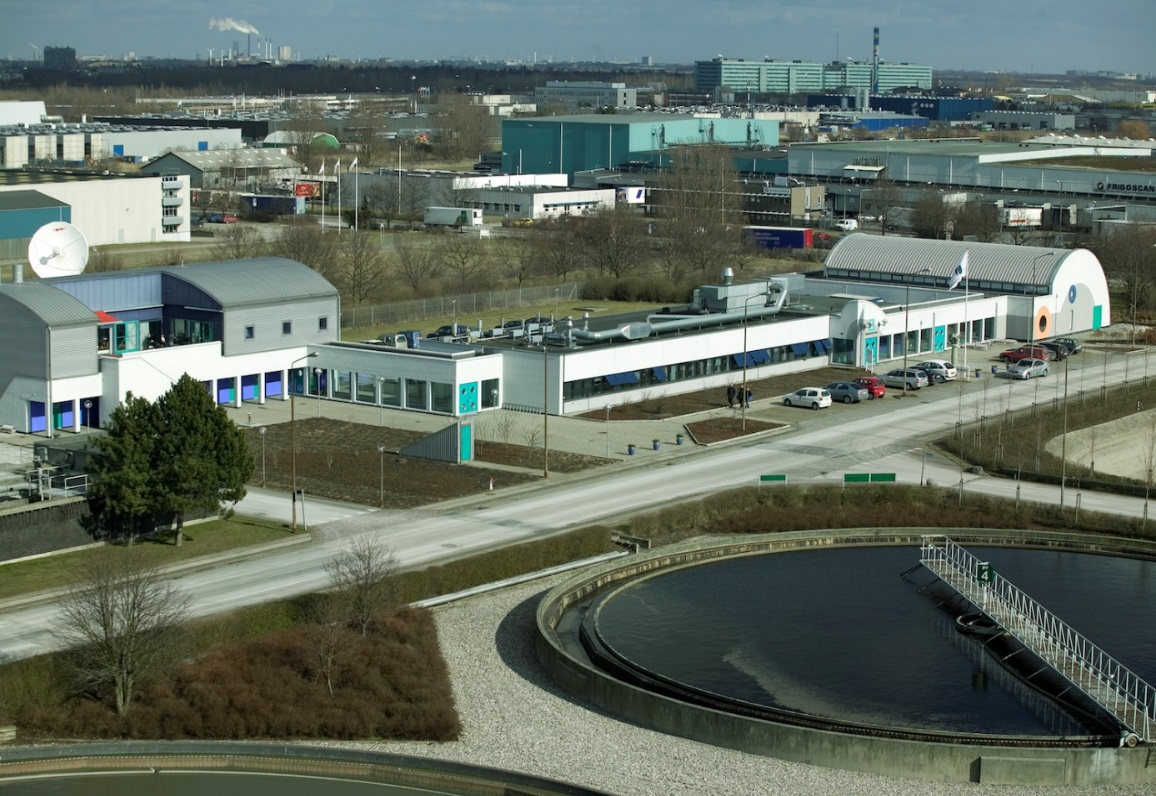 Objekt BioCat ČOV AvedØre (v Dánsku blízko Kodaně) s realizovaným projektem BioCat s plnoprovozní