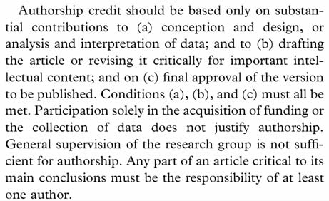 Autorství nejčastější příčina etických konfliktů vynucované autorství (šéf labu,...) autorství je právo... (benefit)... a zodpovědnost dnost!