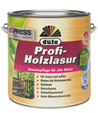 düfa POVRCHOVÉ ÚPRAVY DŘEVA Profi-Lazura na dřevo PLND Profi-Holzlasur objednávací číslo balení hmotnost cca 9 m 2 /l Doporučený základní nátěr: BAREVNÉ TÓNY: Dekorativní, rychleschnoucí