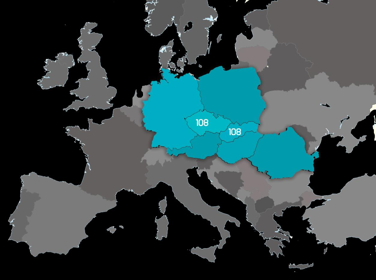 108 AGENCY ZAMĚŘENÍ NA KOMERČNÍ NEMOVITOSTI Průmyslové nemovitosti Kanceláře a