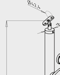 STĹPIKY 10-10-100 AISI 304 11-10-100 AISI 316 nerezový stĺpik určený pre kotvenie zhora - určený pre sklenenú výplň v hrúbkach 8 20mm na šikmé schodisko - krajný stĺpik