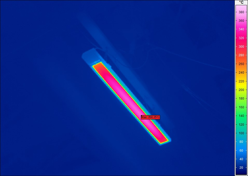 Obr. 3-5 Pole měrného tepelného