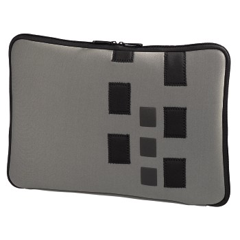 Notebook obal "Cuboid" pro Mac, 13,3"- 34, modrý - neoprénový obal na notebook speciálně pro Apple MacBooks - jednoduchý design s technickým nádechem - rukojeť lze schovat - - pro notebook velikosti