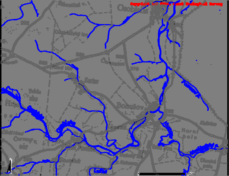 10. Výsledky výzkumu 10. 1. Terénní výzkum S 0 5 km šipka ukazuje pozici pískovny u Osoblahy šipka ukazuje pozici bohušovské pískovny 1 šipka ukazuje pozici bohušovské pískovny 2 Obr. 6.