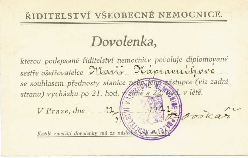 Obrázek č. 3 28 II. Sjezd diplomovaných sester V prosinci 1931 proběhl II. Sjezd diplomovaných sester, kterého se zúčastnily i řádové sestry.