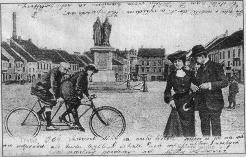 oznámení klubu z roku 1 898 vlastnilo 24 jeho členů bicykl a jezdilo na něm v obvodu města (Jiří Joura, 2001).