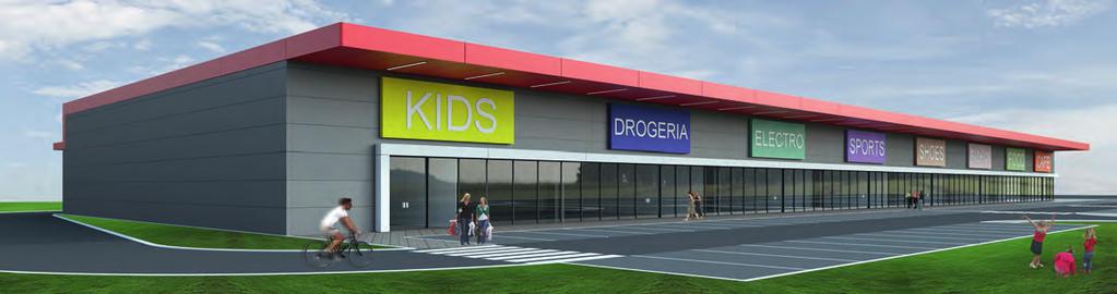 Serbia is the market with a potential for retail expansion Visualisation: Retail park Vršac in these rental flats where we see huge potential for further development in the Czech Republic.