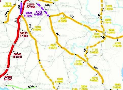 Posouzení problémových úsek v trase sil.ii/367 na území obcí Bedihoš, ehovice, elice, Klenovice na Hané a Obdkovice 3. DOPRAVN-INŽENÝRSKÉ ASPEKTY NÁVRHU EŠENÍ 3.1.