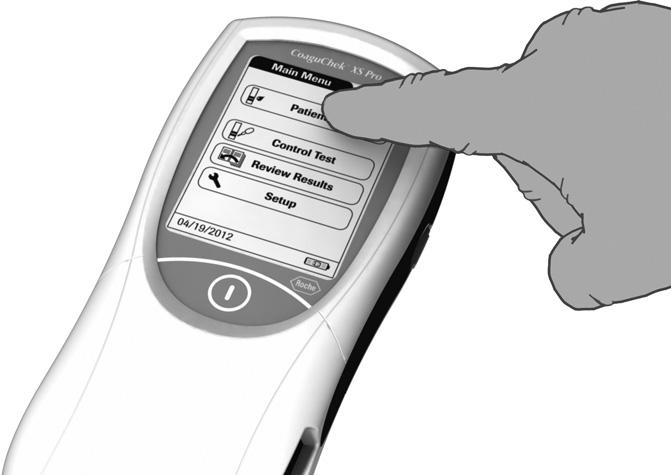 5 Měření vzorku krve Se seznamem pacientů Test PID01 Smith, Henry PID02 Jones, Walther PID03 Hamilton, Fran PID04 Miller, Ted PID05 Reed, William New Scan Patient ID A B C D E F G H I J K L M N O P Q