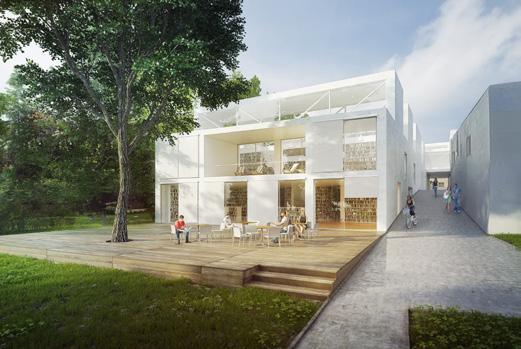 2. cena (140 tis. Kč) D3A, spol. s r. o. / Tomáš Prouza, Jaroslav Zima, Miroslav Juren, Jana Školníková, Eva Macková, Jan Přikryl Východiskem architektonického návrhu je snaha o scelení parteru.