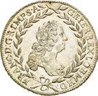 30 g Ø 21 mm, Ag Ḋ Montenuovo 1830 Good VF / About EF