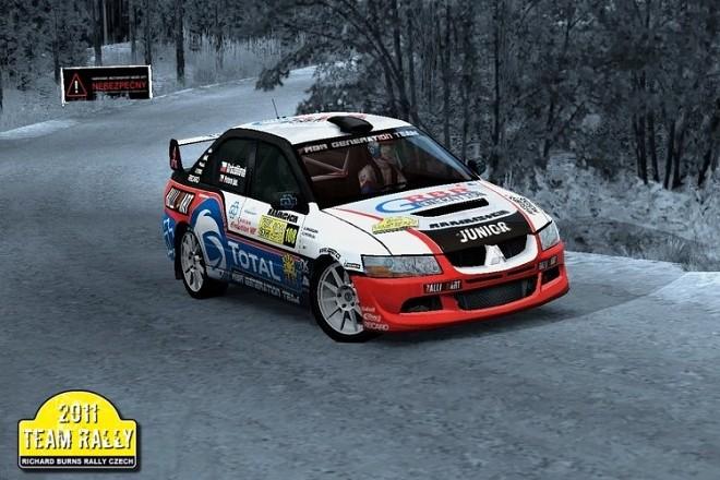 ale pro něj byl hlavně důležitý Láďa Barvík. Jezdec Anvelu bohužel pro technickou závadu musel odstoupit a nepřipsal si na IF rally ani bod.